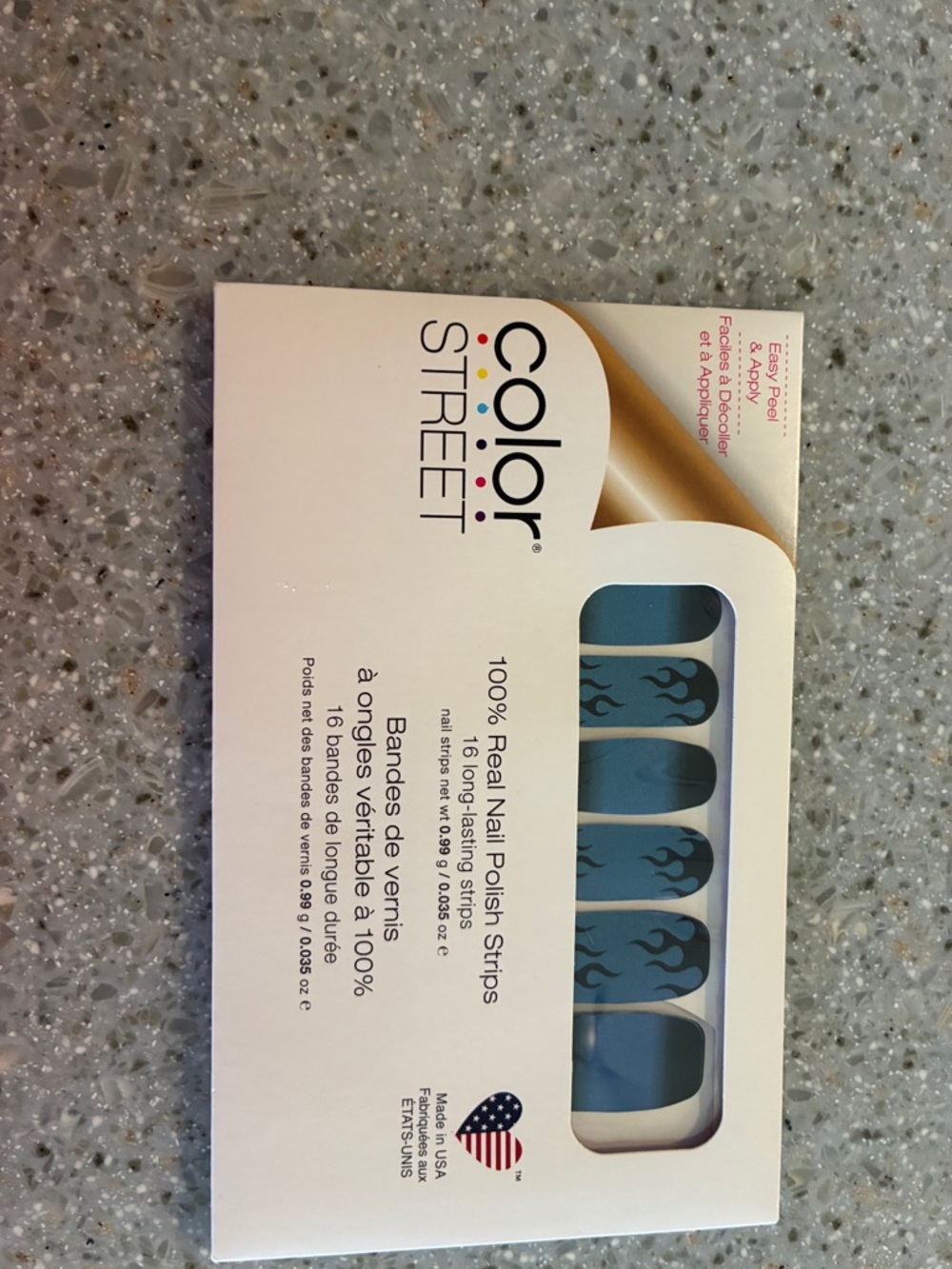 B2G1 - Hall of Flame - Color Street Blue Flame Nail Polish Strips